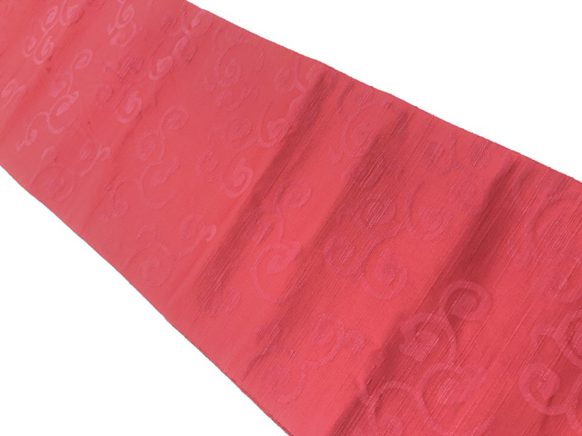 リサイクル　唐草模様織出し名古屋帯